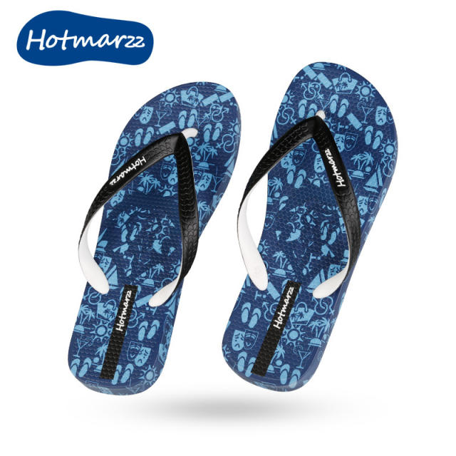 Mens's beach flip flops