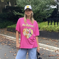Cartoon graphic tee