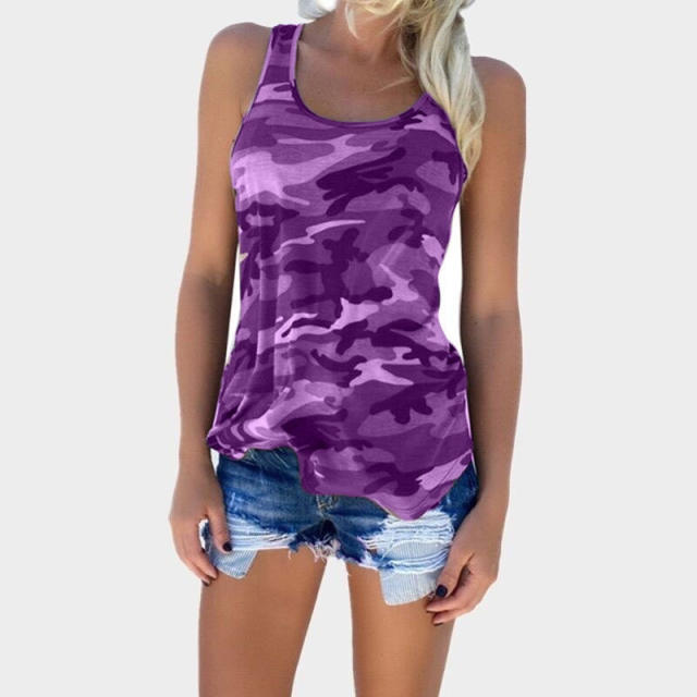 Camo tank tops