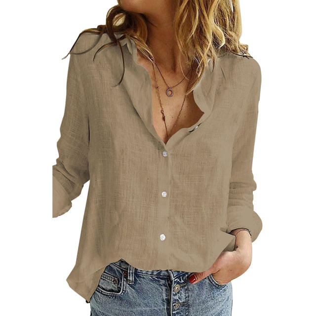 Plain blouse for women