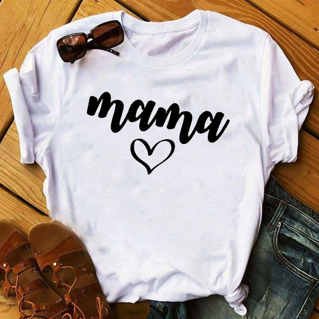 Summer fashion letter print women's short-sleeved T-shirt