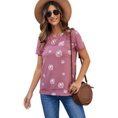 Casual stripe patterned t shirt