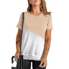 Casual stripe patterned t shirt