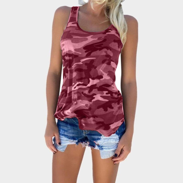 Camo tank tops