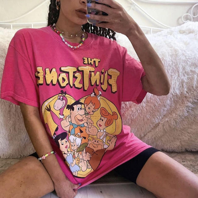 Cartoon graphic tee