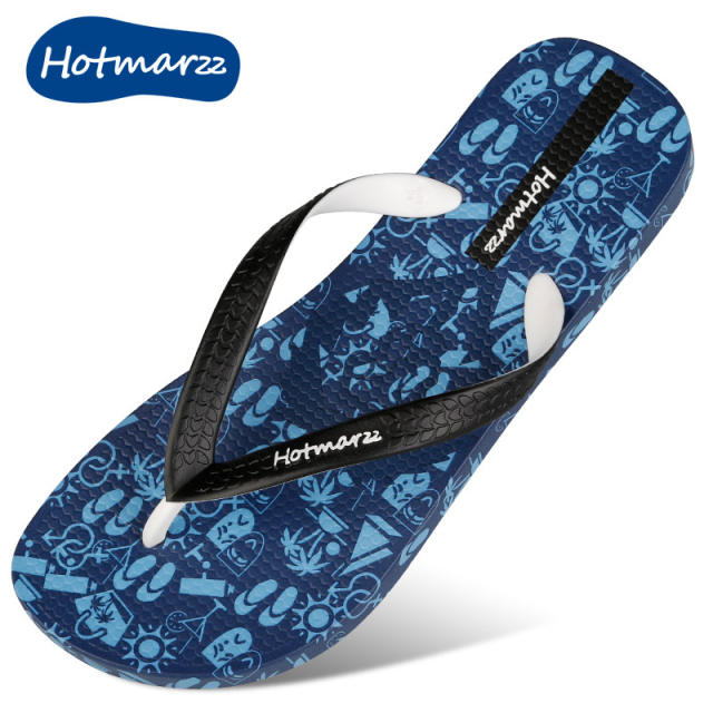 Mens's beach flip flops