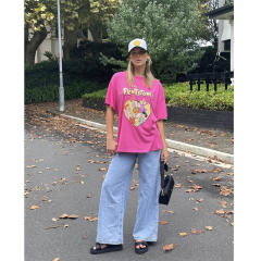 Cartoon graphic tee