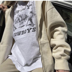 Western cowboy theme graphic tees