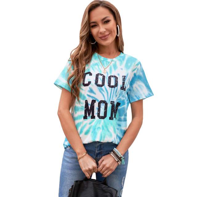 Mother's day tie dye t shirt