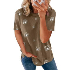 Casual stripe patterned t shirt