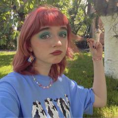Cow pattern blue color summer t shirt