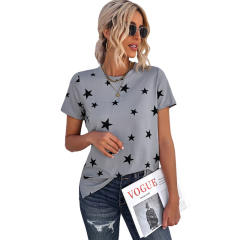 Casual stripe patterned t shirt