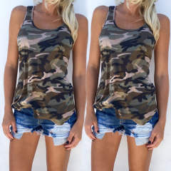 Camo tank tops