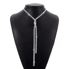 Occident fashion luxury diamond necklace lairet necklace