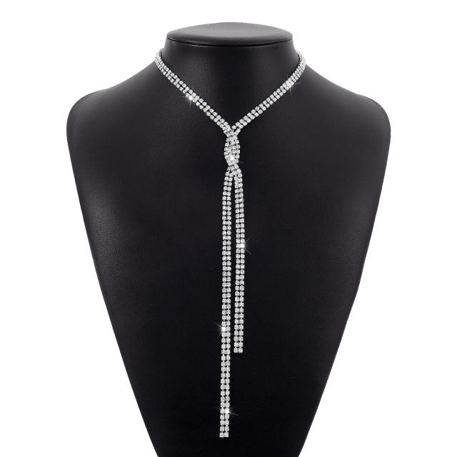 Occident fashion luxury diamond necklace lairet necklace