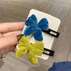 Korean fashion winter automn bow duckbill hair clips