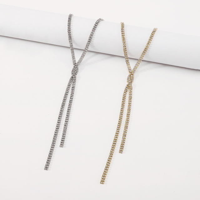 Occident fashion luxury diamond necklace lairet necklace