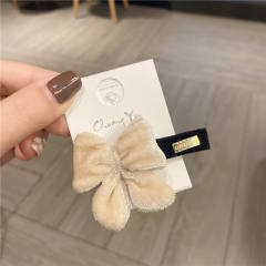 Korean fashion winter automn bow duckbill hair clips