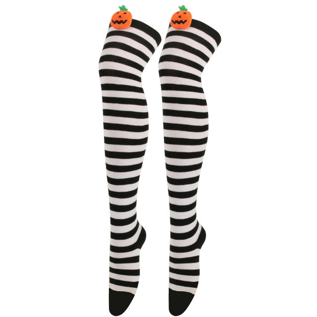 New arrival halloween knee high socks