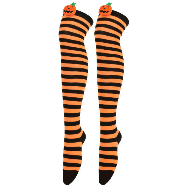 New arrival halloween knee high socks