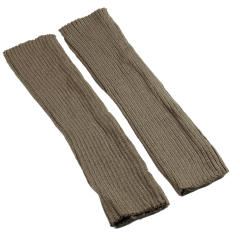 Popular plain color knitted knee high socks dance socks