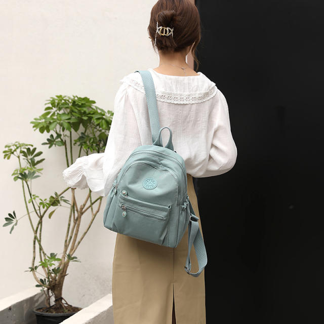 New design canvas Oxford waterproof backpack