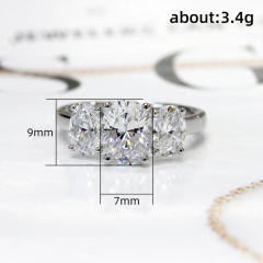 Simple design wedding diamond rings