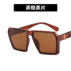 INS large square frame women sunglasses