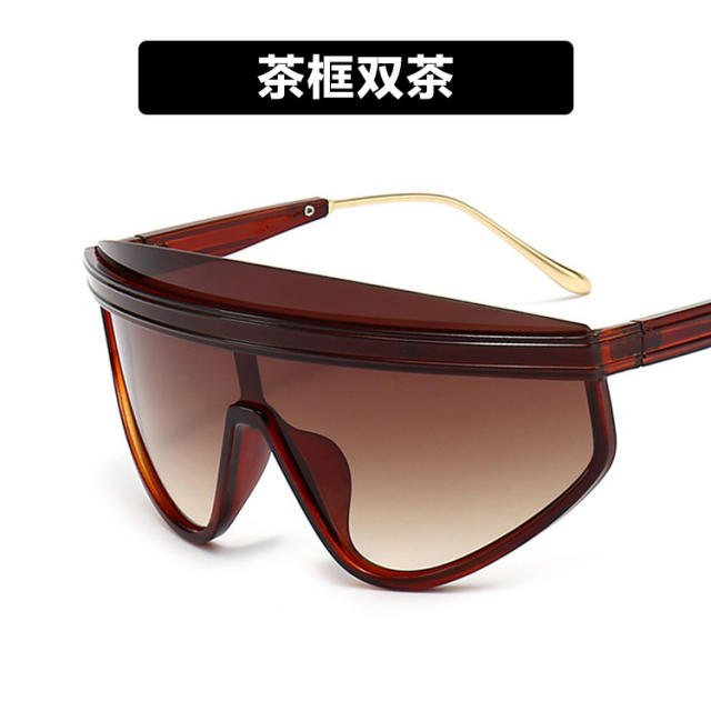 Personality one piece women sunglasses