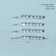 Classic diamond bobby pins