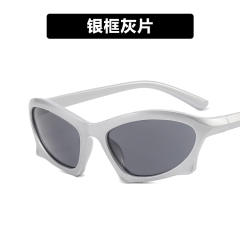 Irregular shaped frame unix sunglasses