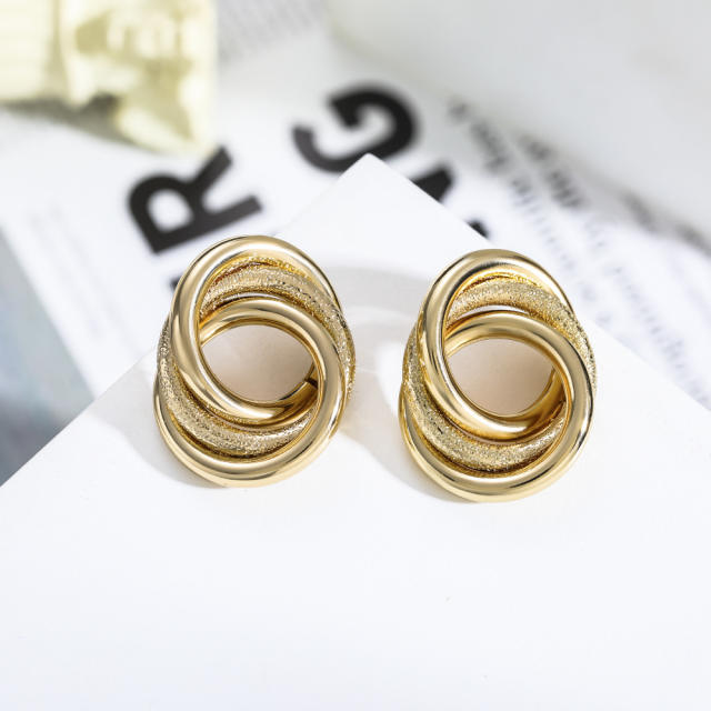 Occident fashion classic geometric earrings