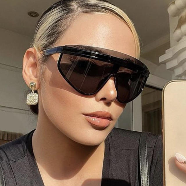 Personality one piece women sunglasses