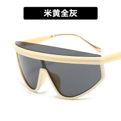 Personality one piece women sunglasses