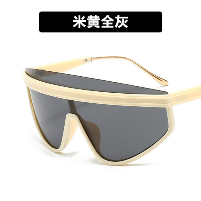 Personality one piece women sunglasses