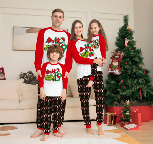 Family matching christmas pajamas
