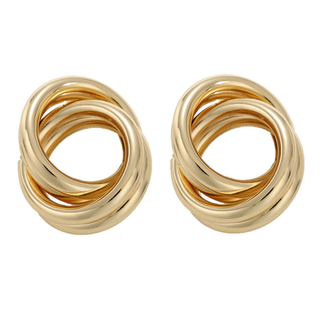 Occident fashion classic geometric earrings