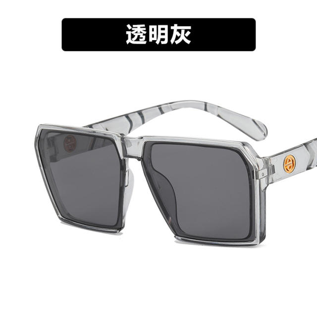 INS large square frame women sunglasses