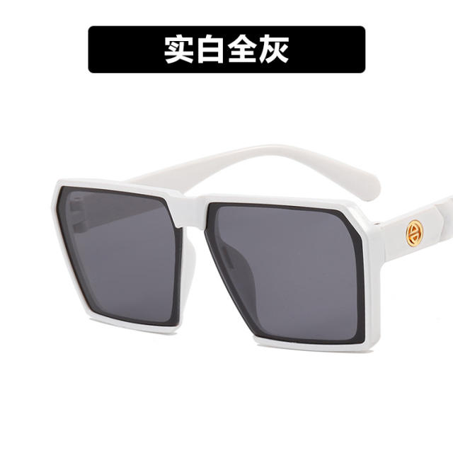 INS large square frame women sunglasses