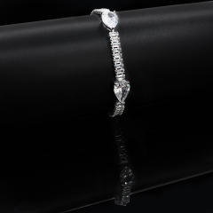 Occident fashion luxury pave setting cubic zircon necklace set