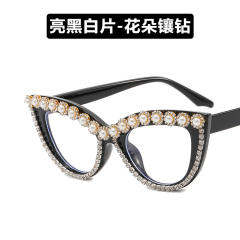 Popular diamond cat eye shape sunglasses