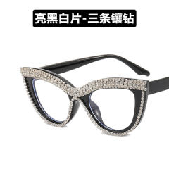 Popular diamond cat eye shape sunglasses