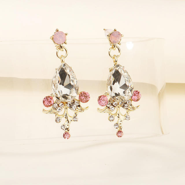 Occident fashion baroque crown earring set