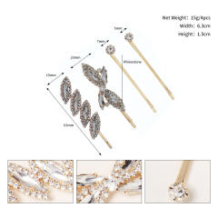 Classic diamond bobby pins
