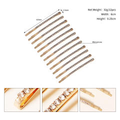 Classic diamond bobby pins