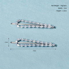 Classic diamond bobby pins