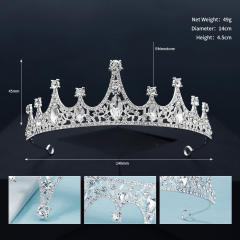 Baroque diamond crown
