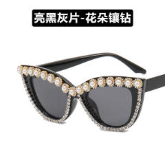 Popular diamond cat eye shape sunglasses