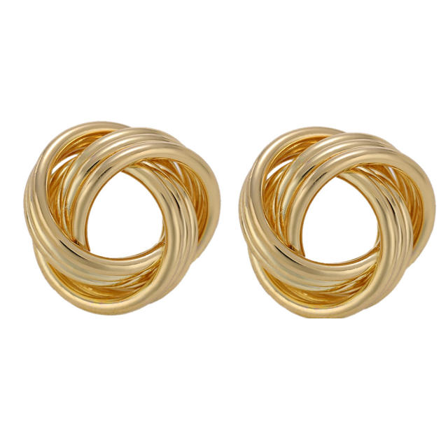 Occident fashion classic geometric earrings