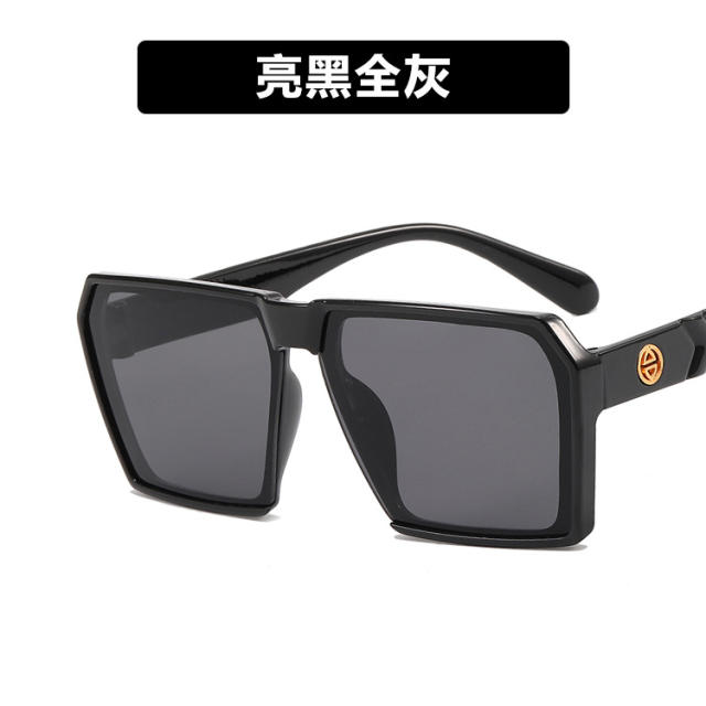 INS large square frame women sunglasses